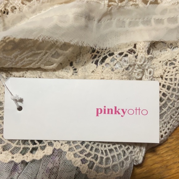 NWT Pinkyotto Crochet and Netting Dress - Picture 13 of 13
